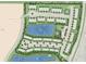 An aerial community view highlighting the layout, green spaces, lakes, and overall neighborhood design at 16646 San Nicola Pl, Bradenton, FL 34211