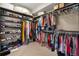 Walk-in closet with custom shelving and ample storage space at 1736 Suzi St, Punta Gorda, FL 33950