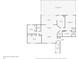 Detailed floor plan layout of the home's first floor with room dimensions and layout at 4322 Concert St, Port Charlotte, FL 33948