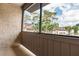 View of a community from the private balcony at 4475 Sandner Dr, Sarasota, FL 34243