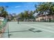 Exterior view of a well-maintained community tennis court available to residents at 4475 Sandner Dr, Sarasota, FL 34243