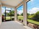Relaxing screened patio with scenic view and access to outdoor space at 4615 73Rd E St, Bradenton, FL 34203