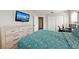 Primary bedroom with ensuite, with carpet and a large window for natural light at 5224 58Th E Ter, Bradenton, FL 34203