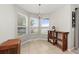 Dining area with views to the exterior at 5224 58Th E Ter, Bradenton, FL 34203