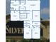 Second-story floor plan with dimensions for the main bedroom, and three additional bedrooms at 5224 58Th E Ter, Bradenton, FL 34203
