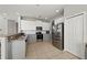 Kitchen showcases stainless appliances, granite counters, and ample storage space at 5224 58Th E Ter, Bradenton, FL 34203