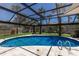 Screened-in pool and backyard offers a private oasis, perfect for relaxation and entertainment at 5581 Shadow Lawn Dr, Sarasota, FL 34242