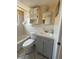 Updated bathroom featuring a new vanity and sink at 6006 Midnight Pass Rd # 48, Sarasota, FL 34242