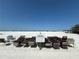 Casa Mar Private Beach has lounge chairs available for owners and registered guests only at 6006 Midnight Pass Rd # 48, Sarasota, FL 34242