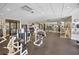 Well-equipped fitness center with modern exercise machines and plenty of open space at 706 Misty Pond Ct, Bradenton, FL 34212