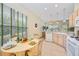 Bright kitchen with a window overlooking the dining space at 706 Misty Pond Ct, Bradenton, FL 34212