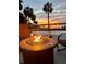 Beautiful sunset view with waterfront access at 7614 Peninsular Dr, Sarasota, FL 34231