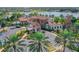 Aerial view of the resort style community entrance at 7838 Bowspirit Way, Lakewood Ranch, FL 34202