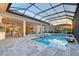 Beautiful pool and patio area for relaxing at 7838 Bowspirit Way, Lakewood Ranch, FL 34202