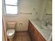 Bathroom featuring vanity with a white countertop and ample lighting at 8040 Canterbury Cir, Seminole, FL 33777