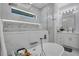 Luxurious bathroom with a modern soaking tub, walk-in shower, and stylish vanity at 805 Padua Ct, Nokomis, FL 34275