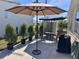 Outdoor patio with seating area, perfect for relaxing and entertaining with ample space at 1010 49Th W Ave, Bradenton, FL 34207