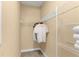Walk-in closet with shelving units for storage, offering ample space to organize your wardrobe efficiently at 11794 Forest Park Cir, Bradenton, FL 34211
