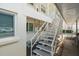 Exterior stairwell leading to the condo units at 2503 Beneva Rd # 7, Sarasota, FL 34232