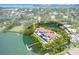 Luxury waterfront property with a sprawling layout, beautiful pool, and private dock at 3799 Flamingo Ave, Sarasota, FL 34242