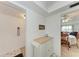 Welcoming entryway that offers a charming decor and smooth transition into the dining and living spaces at 3801 Lake Bayshore Dr # H413, Bradenton, FL 34205