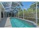 A screened pool and spa provide a private and relaxing outdoor experience at 4603 4Th E Ave, Bradenton, FL 34208