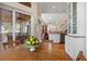 Breakfast nook with views of outdoor living space at 512 77Th St, Holmes Beach, FL 34217