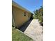 View of the backyard patio and exterior of the home at 6121 35Th E Ct, Bradenton, FL 34203
