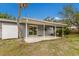 Backyard patio with view of lawn at 7803 2Nd W Ave, Bradenton, FL 34209