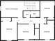 Upstairs floor plan with multiple bedrooms and bathrooms, offering ample space for a growing Gathering at 8656 40Th E Cir, Palmetto, FL 34221