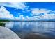 Picturesque waterfront view showcasing a serene lake and skyline, offering a peaceful and scenic backdrop at 8897 Midnight Pass Rd # 407, Sarasota, FL 34242