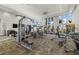 Community fitness center with state-of-the-art equipment and plenty of natural light at 8982 Baroque Ter, Sarasota, FL 34240