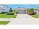 Charming single-Gathering home with a well-manicured lawn and a spacious driveway at 13849 Old Creek Ct, Parrish, FL 34219