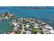 Lovely waterfront home with lush landscaping, boat access, and views of the bay and neighborhood at 1387 Harbor Dr, Sarasota, FL 34239