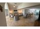 Bright living room with neutral tones, stylish seating, and tile flooring at 2159 Constitution Blvd, Sarasota, FL 34231