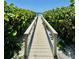 Outdoor walkway to the beach with wood planks and vegetation at 2675 Gulf Of Mexico Dr # 203, Longboat Key, FL 34228