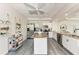Bright and spacious kitchen with modern stainless steel appliances and a granite island at 33 S Gulfstream Ave # 306, Sarasota, FL 34236