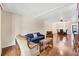 Comfortable living room with hardwood floors, plush seating, and neutral tones creates an inviting and relaxing atmosphere at 3521 Lake Bayshore Dr # 3521, Bradenton, FL 34205