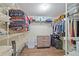 Spacious closet with ample shelving and storage at 4570 Pinebrook Cir # 508, Bradenton, FL 34209