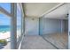 Balcony showcasing ocean views and seamless transition from indoor to outdoor living space at 5300 Gulf Dr # 501, Holmes Beach, FL 34217