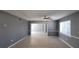 Open-concept living room with recessed lighting, ceiling fan and a neutral color scheme at 6360 Jordan St, North Port, FL 34287