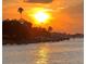 Beautiful sunset over the water, showcasing the tranquil and picturesque scenery at 72 4Th Ave # 72, Venice, FL 34285