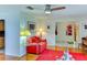 Inviting living room featuring hardwood floors and plenty of natural light at 8402 13Th Nw Ave, Bradenton, FL 34209