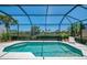 Beautiful pool and screened-in lanai area at 8731 52Nd E Dr, Bradenton, FL 34211
