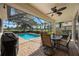 Screened-in pool and patio area at 9635 Discovery Ter, Bradenton, FL 34212