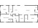 Detailed floor plan showing layout of bedrooms, bathrooms, kitchen, living room, foyer, porch, laundry and W.I.C at 1040 Hope St, Venice, FL 34285