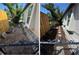 Side yard featuring mulch and gravel for easy maintenance and clean aesthetic at 1801 Marilyn Ave, Bradenton, FL 34207