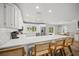 Bright kitchen featuring a large kitchen island with barstool seating and stainless steel appliances at 1915 38Th W St, Bradenton, FL 34205
