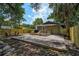 Large wooden deck in a backyard, great for outdoor gatherings and relaxation at 301 W South Ave, Tampa, FL 33603