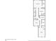 Detailed floor plan showcasing the layout of the second floor, including room dimensions at 305 Via Tuscany Ave, Sarasota, FL 34243